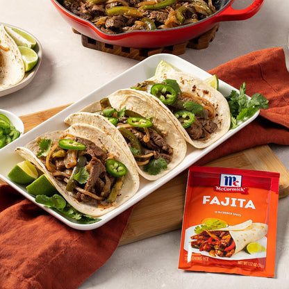 McCormick Fajita Seasoning Mix – Pantry Station Shortcut for 20 Minute Dinners After Long Workdays