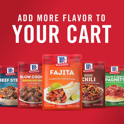 McCormick Fajita Seasoning Mix – Pantry Station Shortcut for 20 Minute Dinners After Long Workdays