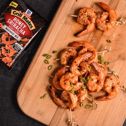 McCormick Grill Mates Honey Sriracha Marinade Mix – Streamlined Flavor Solution for Clean Countertops and Less-is-More Kitchens