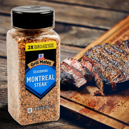 McCormick Grill Mates Montreal Steak Seasoning – Thoughtful Birthday Gift for a Friend's Patio Kitchen
