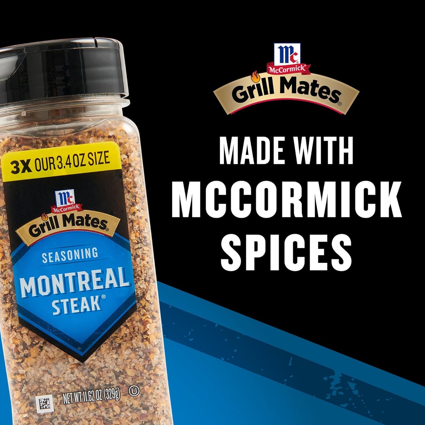 McCormick Grill Mates Montreal Steak Seasoning – Thoughtful Birthday Gift for a Friend's Patio Kitchen