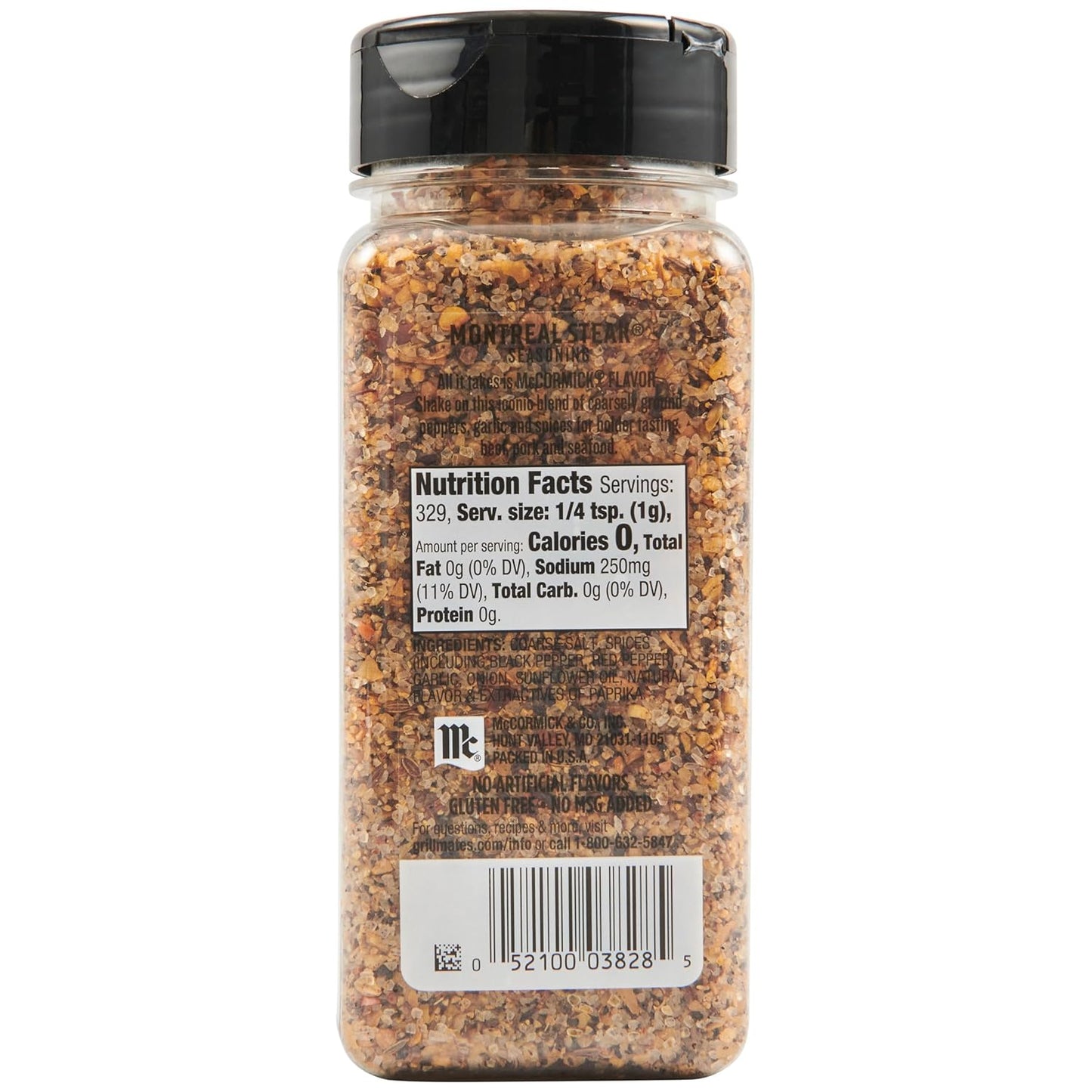 McCormick Grill Mates Montreal Steak Seasoning – Thoughtful Birthday Gift for a Friend's Patio Kitchen