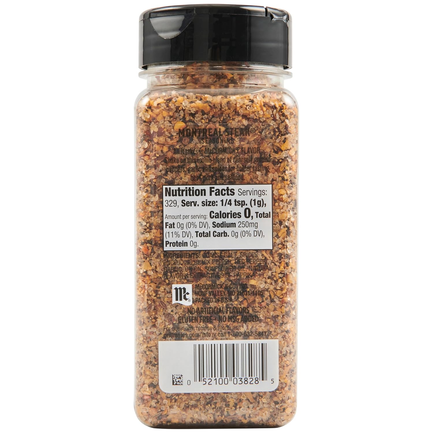 McCormick Grill Mates Montreal Steak Seasoning – Thoughtful Birthday Gift for a Friend's Patio Kitchen