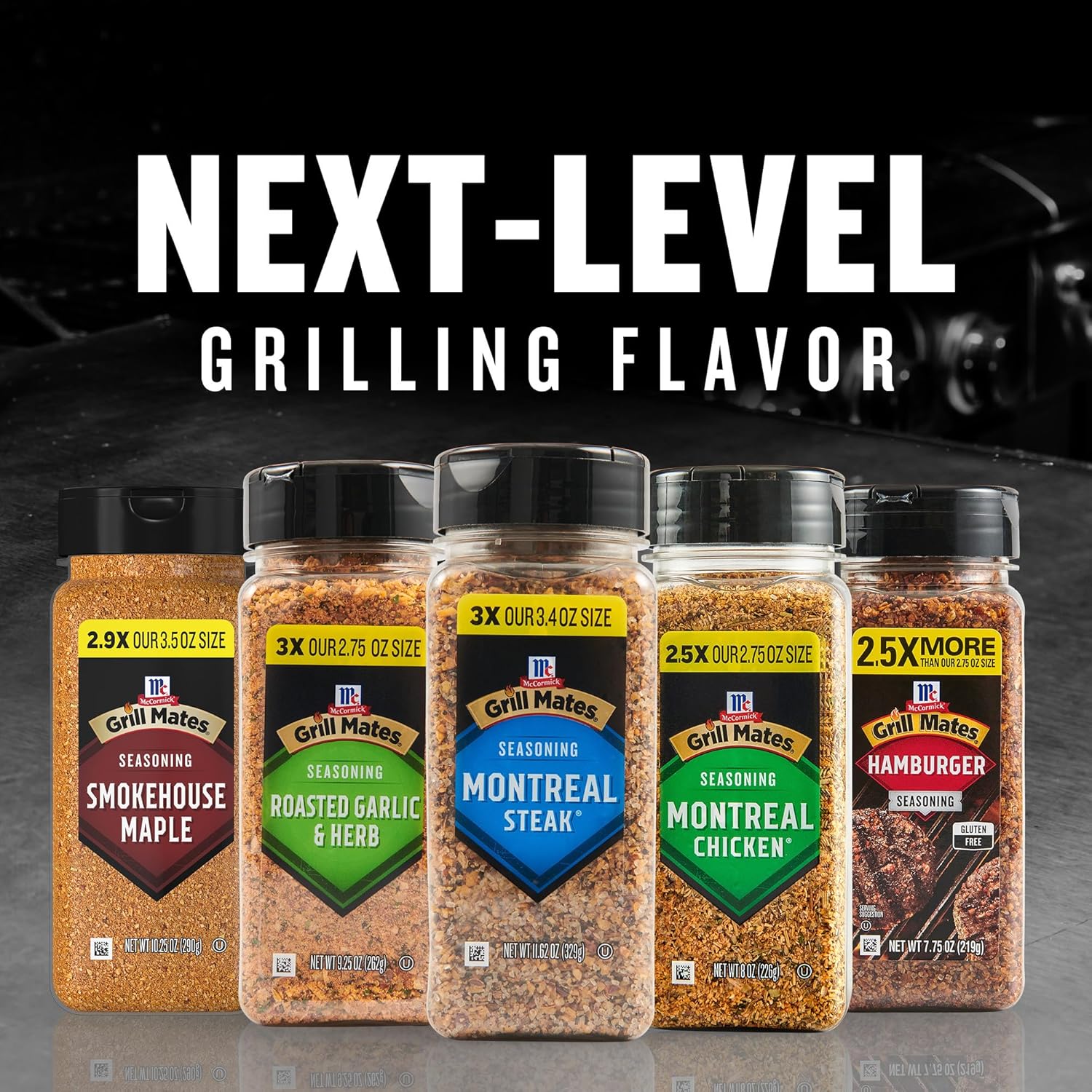 McCormick Grill Mates Montreal Steak Seasoning – Thoughtful Birthday Gift for a Friend's Patio Kitchen