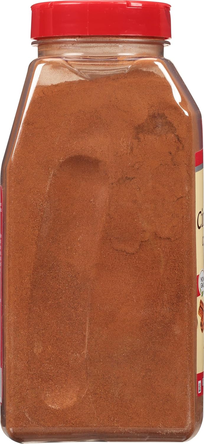 McCormick Ground Cinnamon, 18 oz – Clean-Ingredient Pantry Staple for Busy Family Kitchens