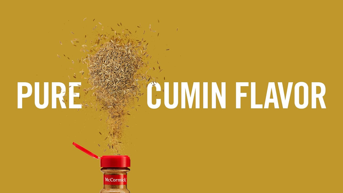 McCormick Ground Cumin 14 oz – Portable Bulk Seasoning for Patio Grilling and Picnics