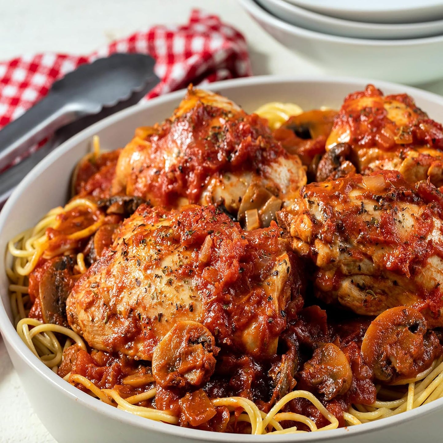 McCormick Italian Mushroom Spaghetti Sauce Mix – Less-is-More Pantry Staple for Small Apartment Kitchens, Just Add Tomato Paste