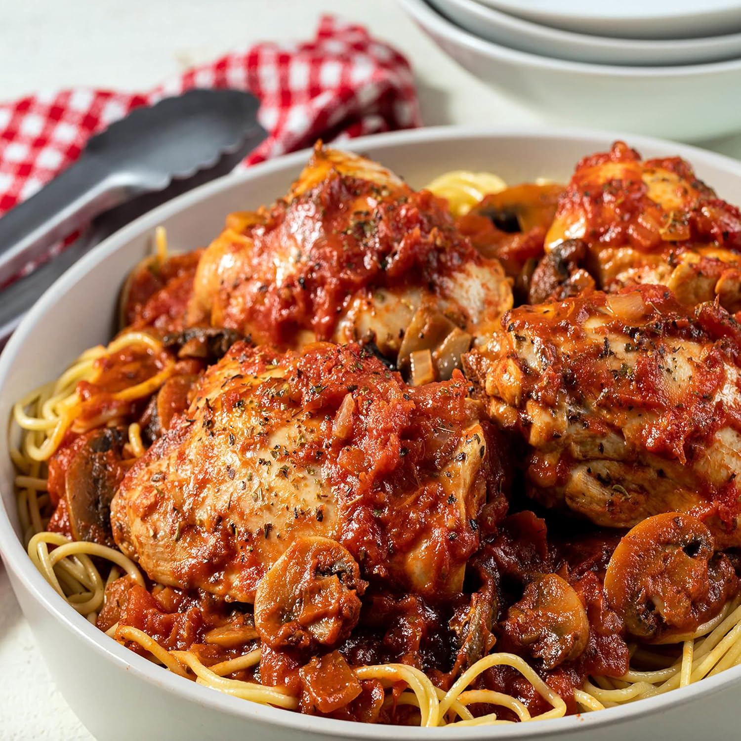 McCormick Italian Mushroom Spaghetti Sauce Mix – Less-is-More Pantry Staple for Small Apartment Kitchens, Just Add Tomato Paste
