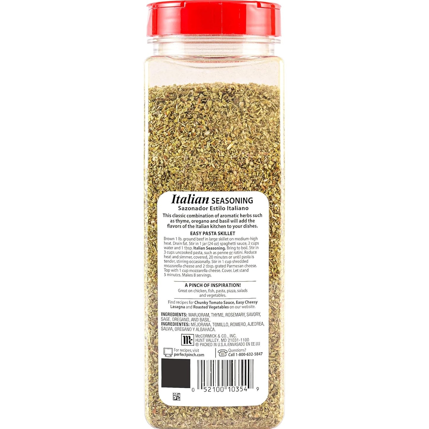 McCormick Italian Seasoning – Intentional Cooking with a Single All-Purpose Italian Blend, 6.25 oz