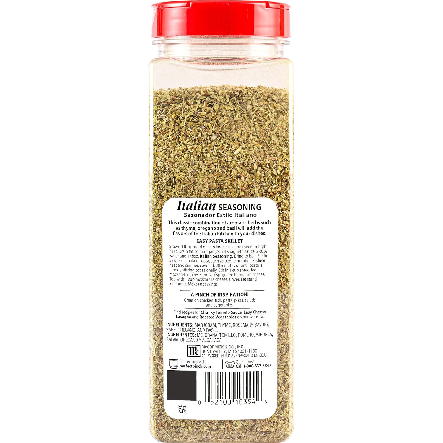 McCormick Italian Seasoning – Intentional Cooking with a Single All-Purpose Italian Blend, 6.25 oz