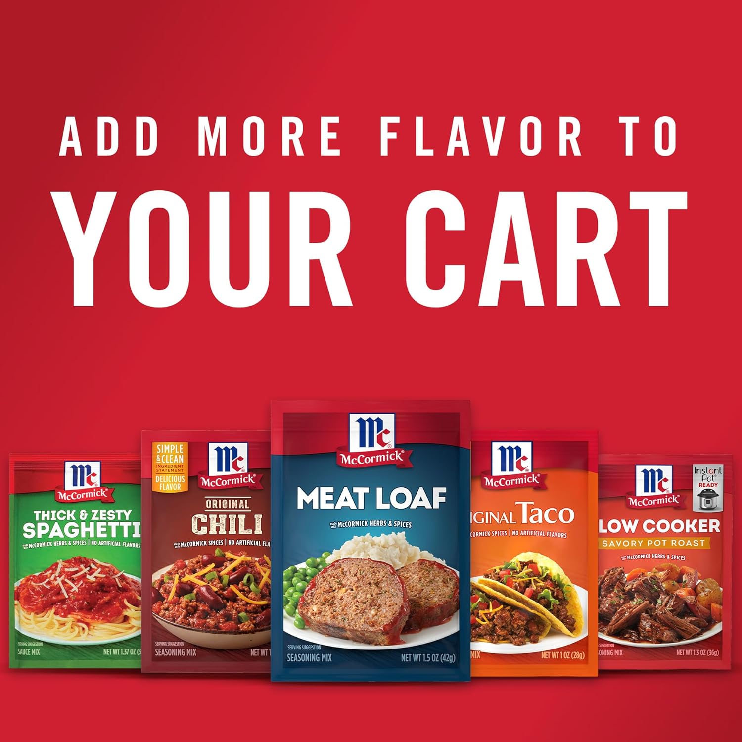 McCormick Meat Loaf Seasoning Mix – Easy Comfort Food Mix Kids and Parents Can Cook Together
