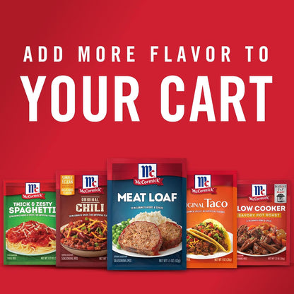 McCormick Meat Loaf Seasoning Mix – Easy Comfort Food Mix Kids and Parents Can Cook Together