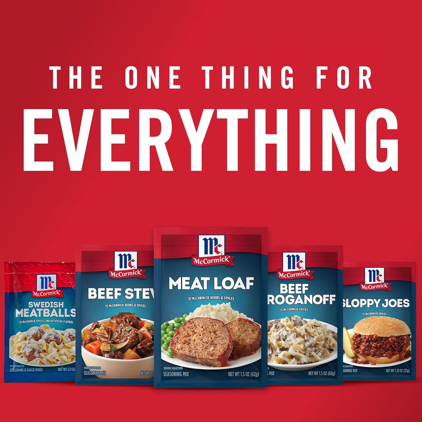 McCormick Meat Loaf Seasoning Mix – Easy Comfort Food Mix Kids and Parents Can Cook Together
