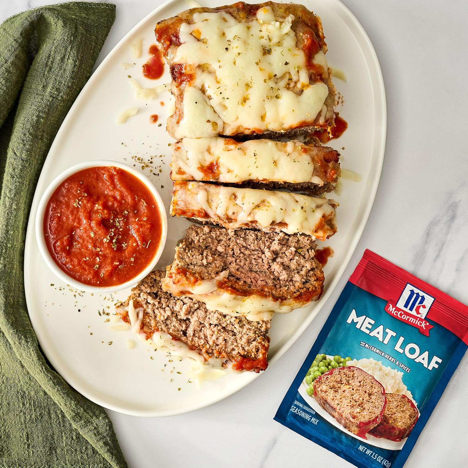 McCormick Meat Loaf Seasoning Mix – Easy Comfort Food Mix Kids and Parents Can Cook Together
