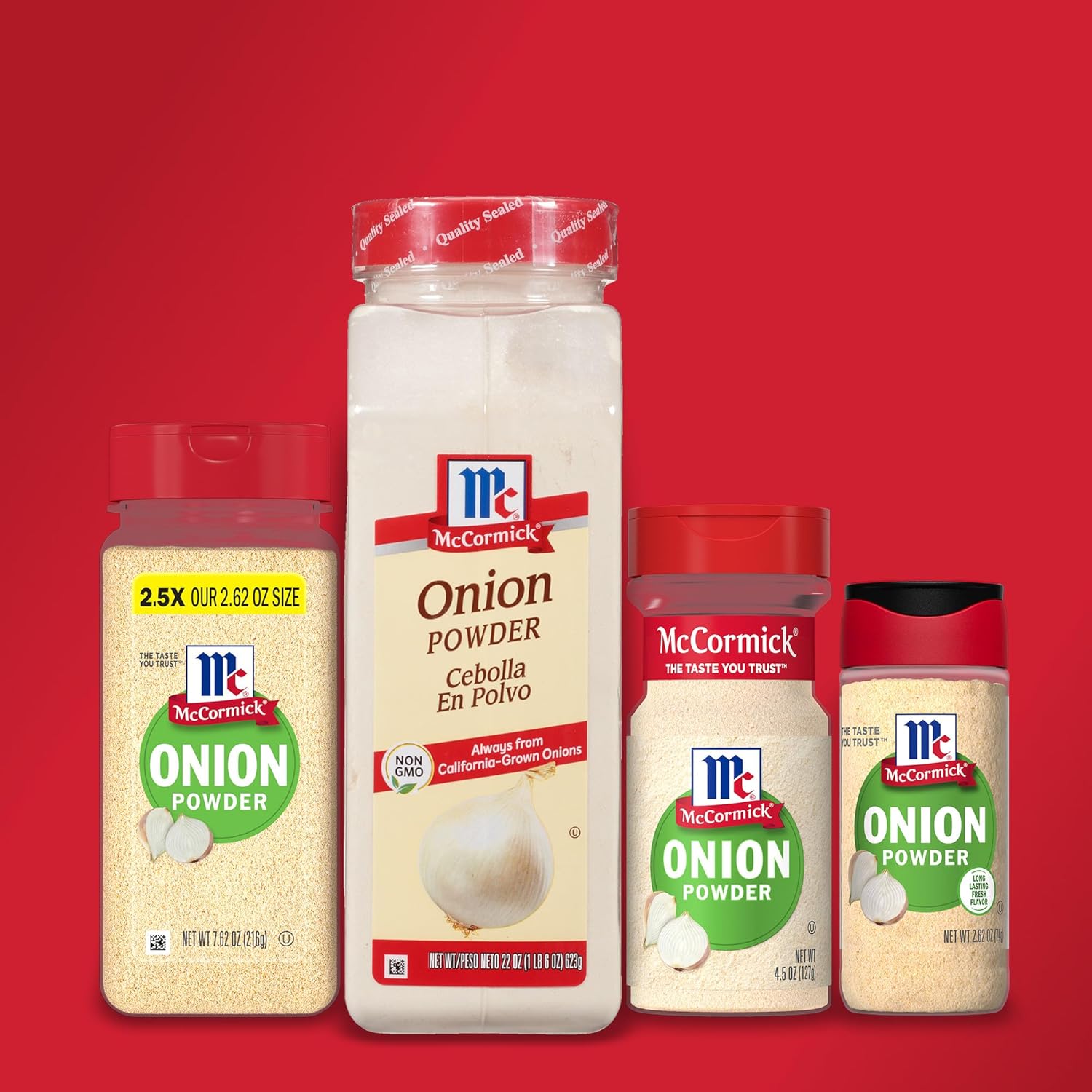 McCormick Onion Powder 7.62 oz – Salt Substitute for Wellness-Focused Kitchens