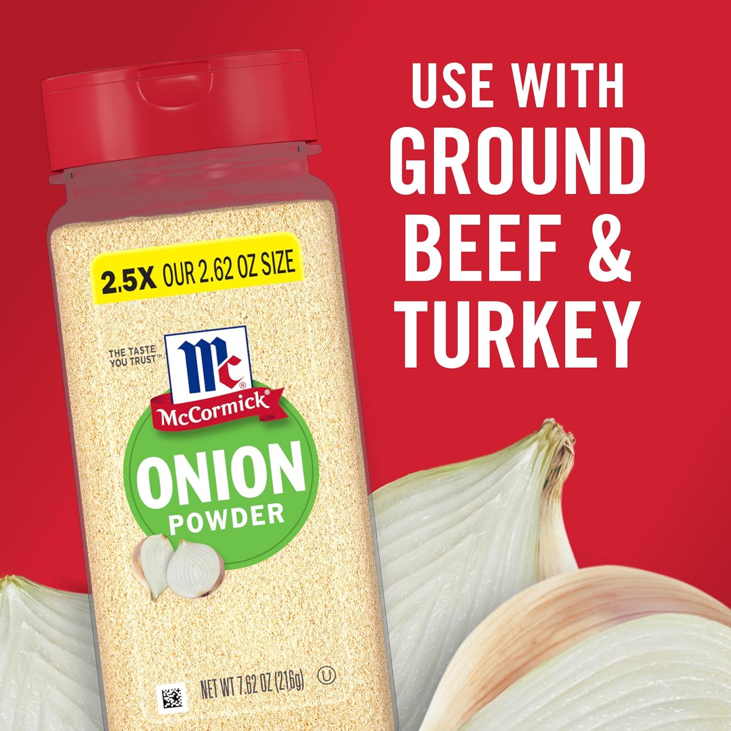 McCormick Onion Powder 7.62 oz – Salt Substitute for Wellness-Focused Kitchens