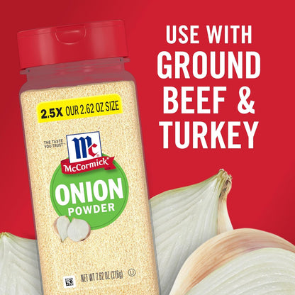 McCormick Onion Powder 7.62 oz – Salt Substitute for Wellness-Focused Kitchens