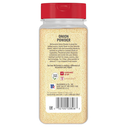 McCormick Onion Powder 7.62 oz – Salt Substitute for Wellness-Focused Kitchens