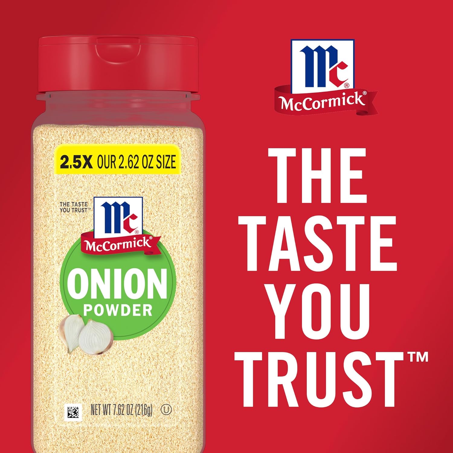McCormick Onion Powder 7.62 oz – Salt Substitute for Wellness-Focused Kitchens