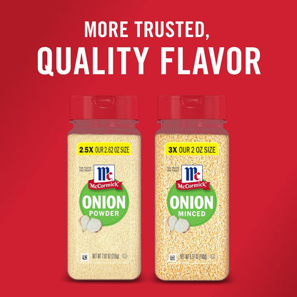 McCormick Onion Powder 7.62 oz – Salt Substitute for Wellness-Focused Kitchens