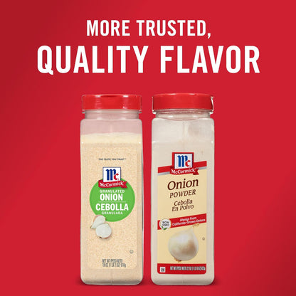 McCormick Onion Powder 7.62 oz – Weeknight Dinner Prep Spice for Busy Home Cooks