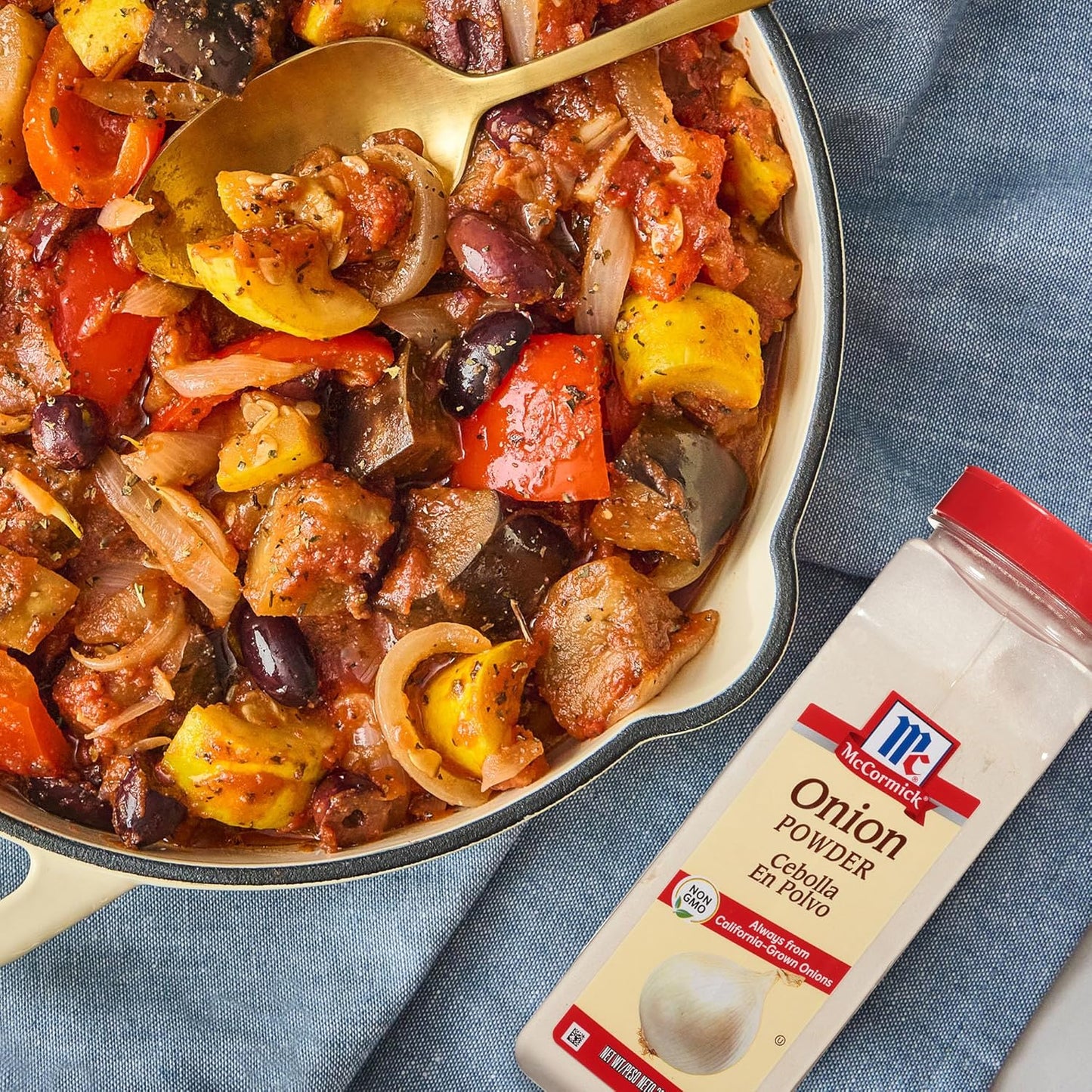 McCormick Onion Powder 7.62 oz – Weeknight Dinner Prep Spice for Busy Home Cooks