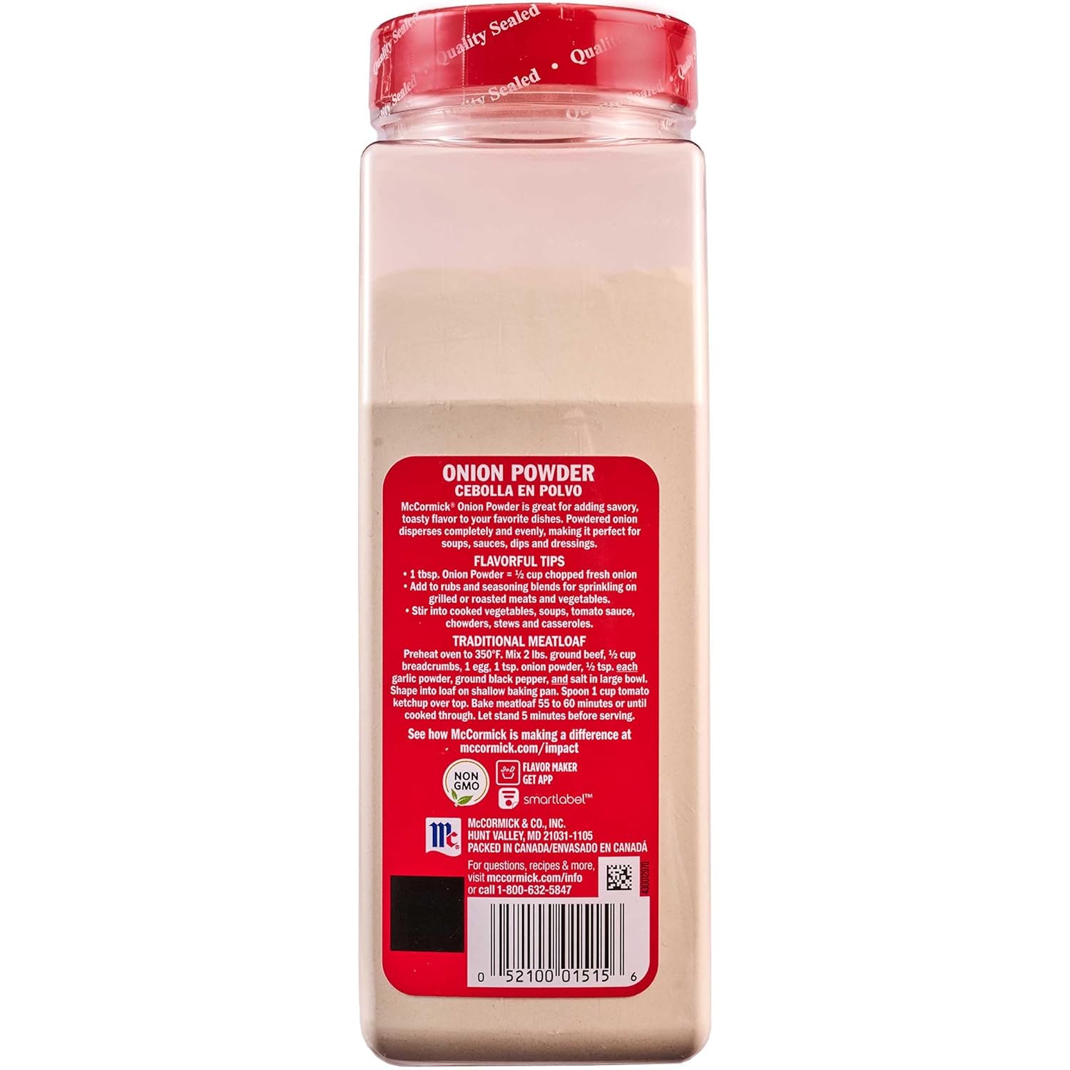 McCormick Onion Powder 7.62 oz – Weeknight Dinner Prep Spice for Busy Home Cooks
