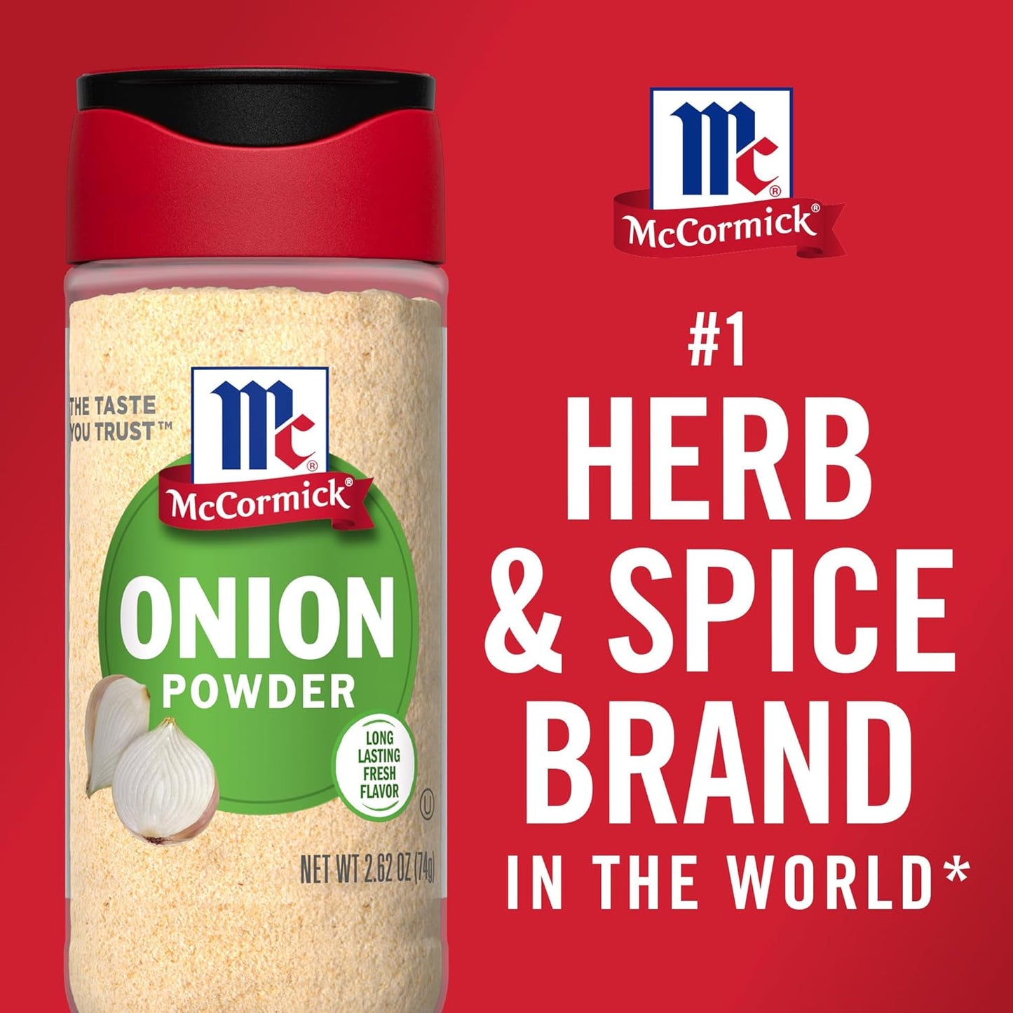 McCormick Onion Powder – Single-Ingredient Kosher Spice for Healthy Meal Prep