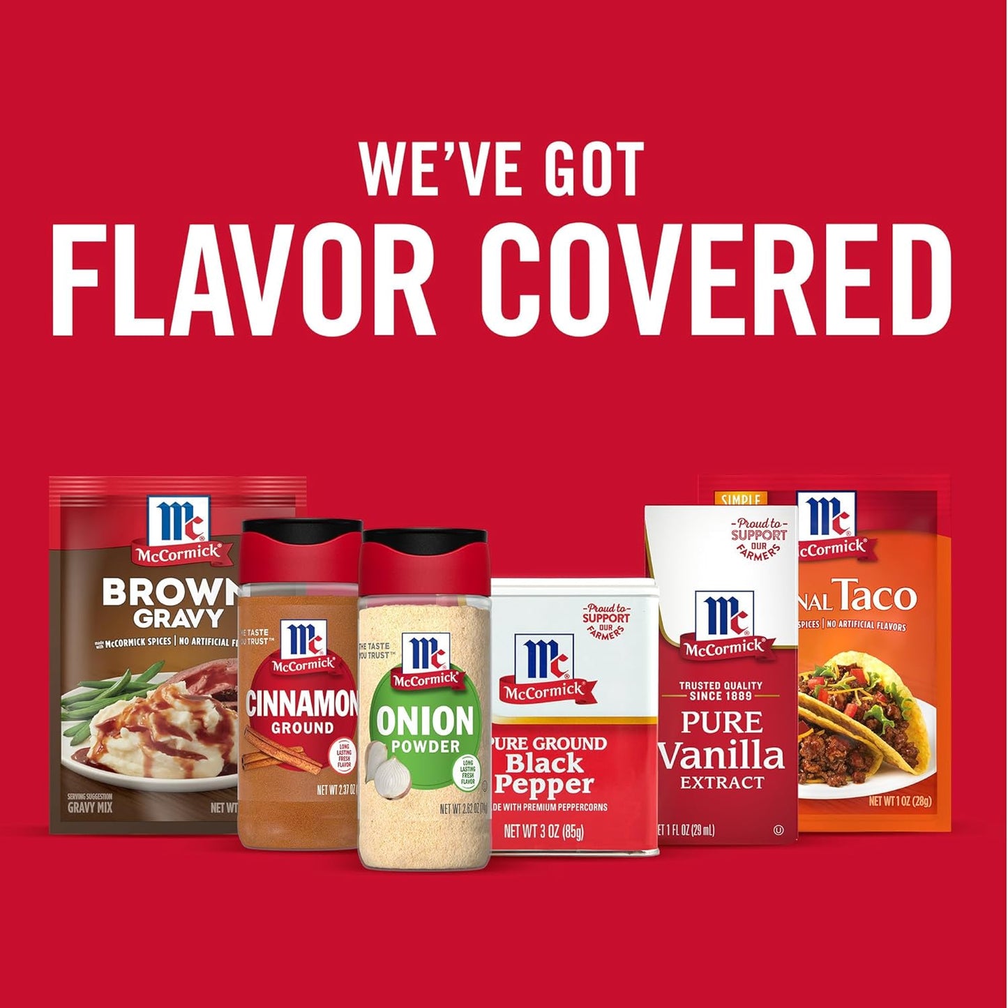 McCormick Onion Powder – Single-Ingredient Kosher Spice for Healthy Meal Prep