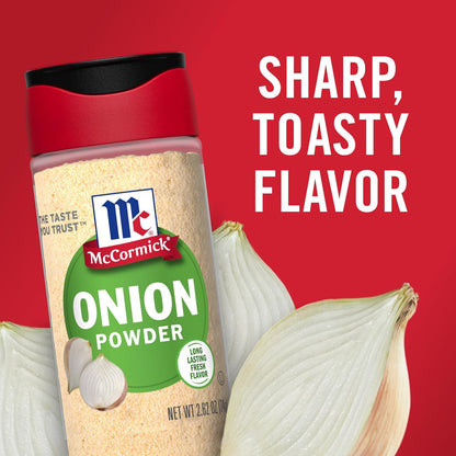 McCormick Onion Powder – Single-Ingredient Kosher Spice for Healthy Meal Prep