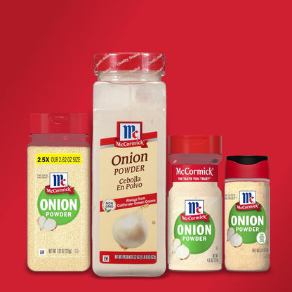 McCormick Onion Powder – Single-Ingredient Kosher Spice for Healthy Meal Prep
