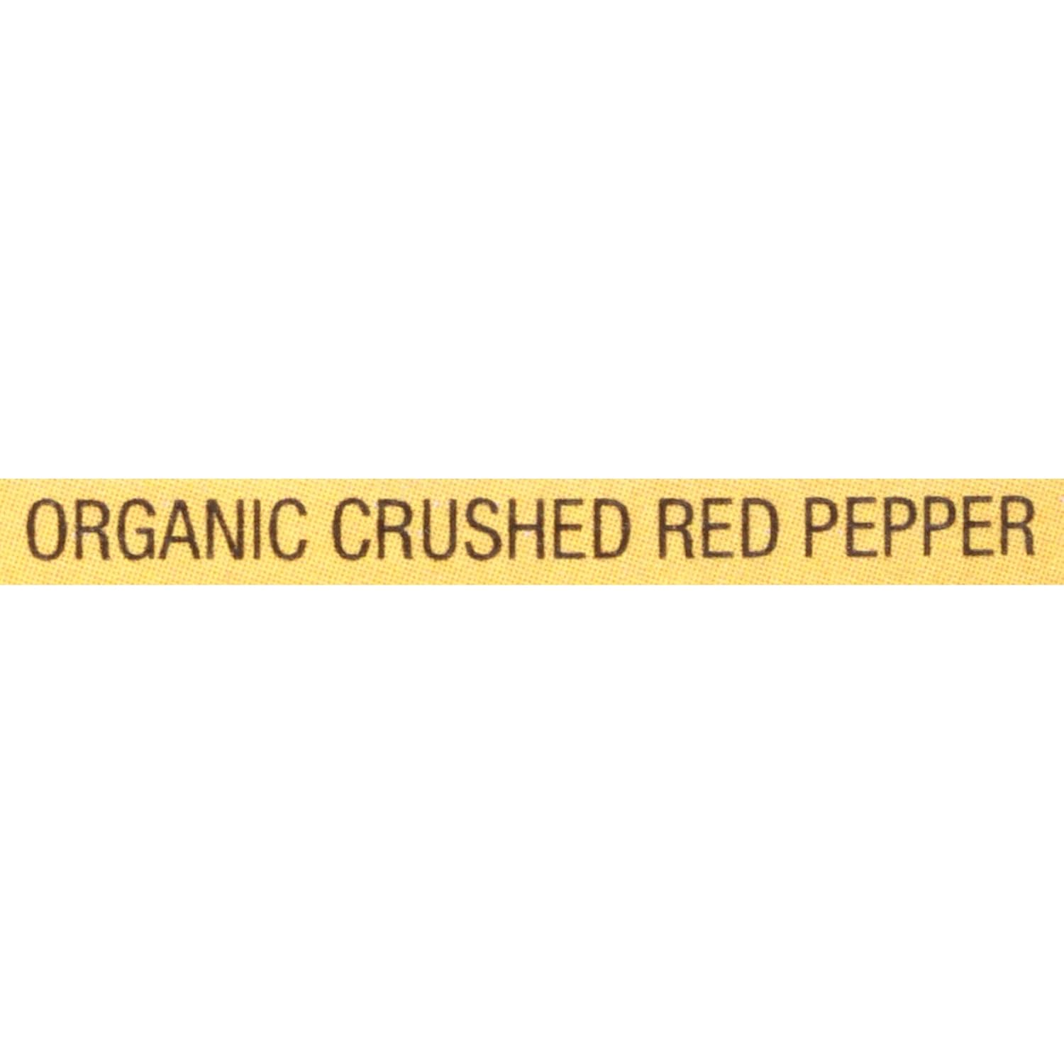 McCormick Organic Crushed Red Pepper 7.75 oz – Single-Ingredient Spice for Clean-Eating Kitchens