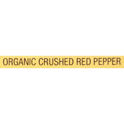 McCormick Organic Crushed Red Pepper 7.75 oz – Single-Ingredient Spice for Clean-Eating Kitchens