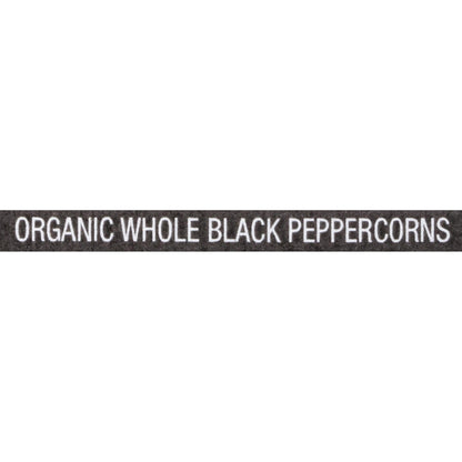 McCormick Organic Whole Black Peppercorns 13.75 oz – Minimalist Spice Refill with Clean Label Design