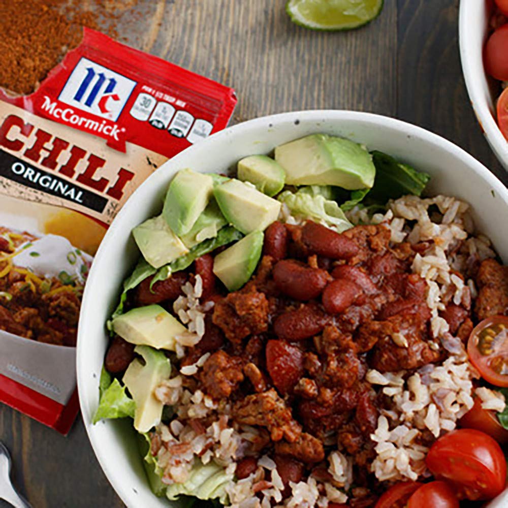 McCormick Original Chili Seasoning Mix 22 oz – School-Safe Lunch Prep for Sensitive Households