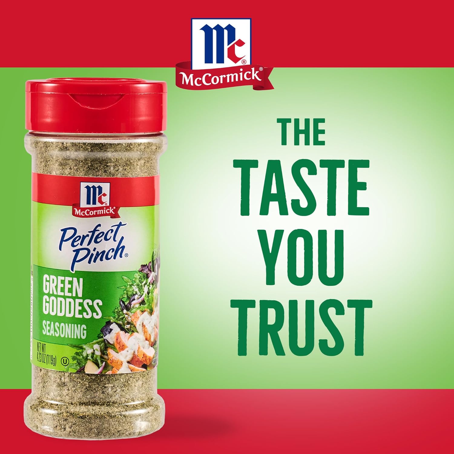 McCormick Perfect Pinch Green Goddess – Birthday Gift for Mom Who Wants Quick, Flavor-Packed Dinners