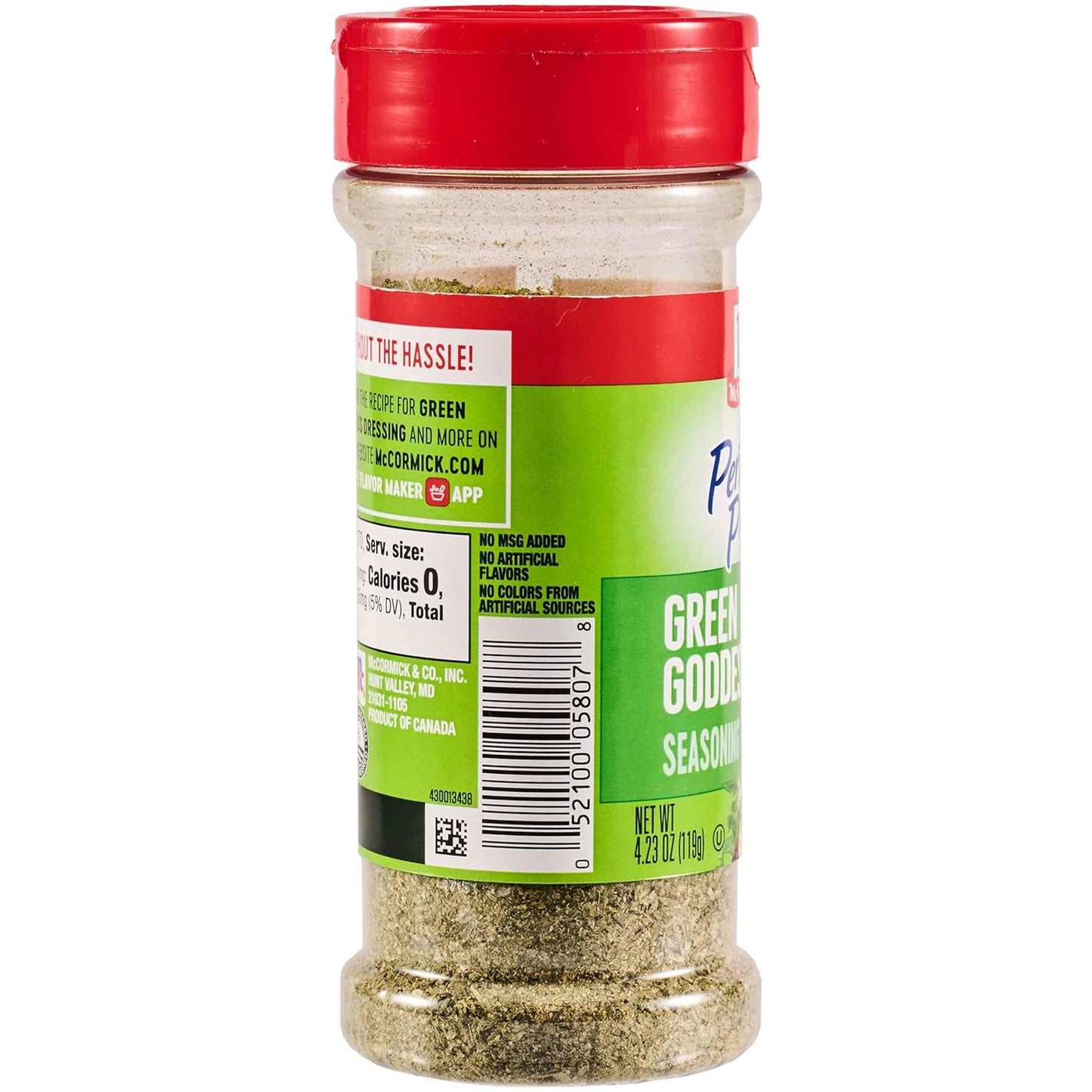 McCormick Perfect Pinch Green Goddess – Birthday Gift for Mom Who Wants Quick, Flavor-Packed Dinners
