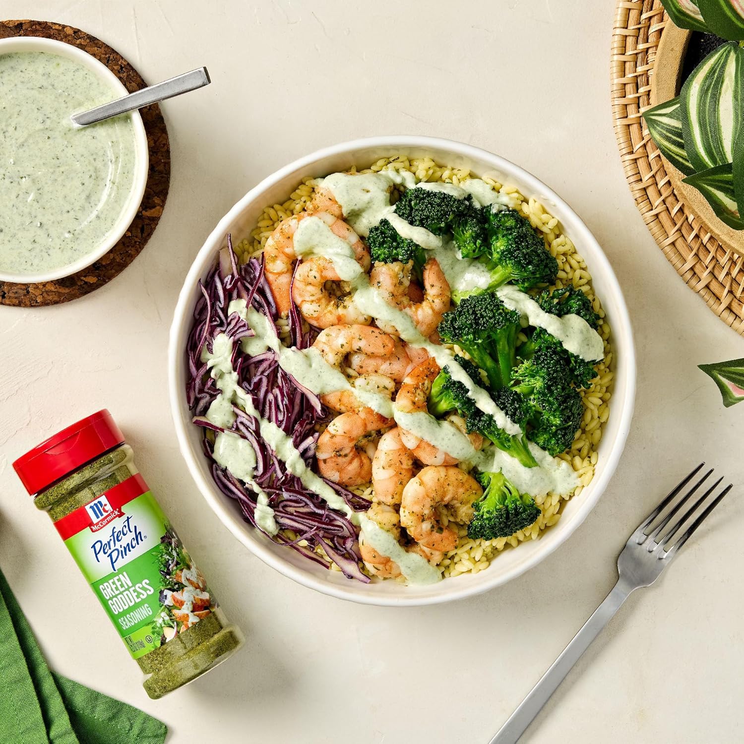 McCormick Perfect Pinch Green Goddess – Birthday Gift for Mom Who Wants Quick, Flavor-Packed Dinners