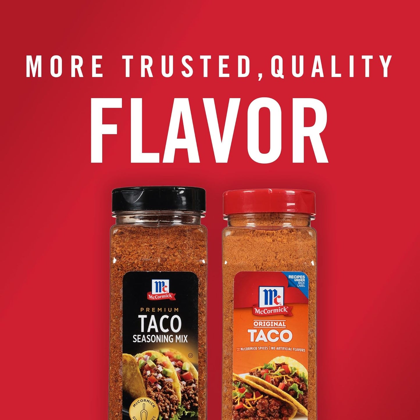 McCormick Premium Taco Seasoning Mix, 24 oz – No Artificial Flavors Bulk Spice for Healthy Meal Prep