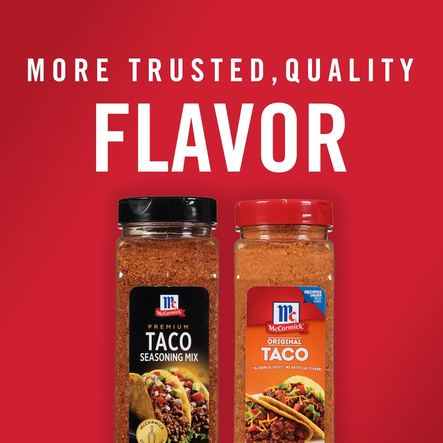McCormick Premium Taco Seasoning Mix, 24 oz – No Artificial Flavors Bulk Spice for Healthy Meal Prep
