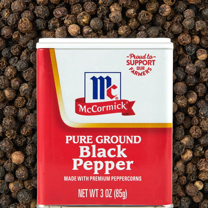 McCormick Pure Ground Black Pepper – Gourmet Pantry Gift Set Staple for Birthdays and Housewarmings