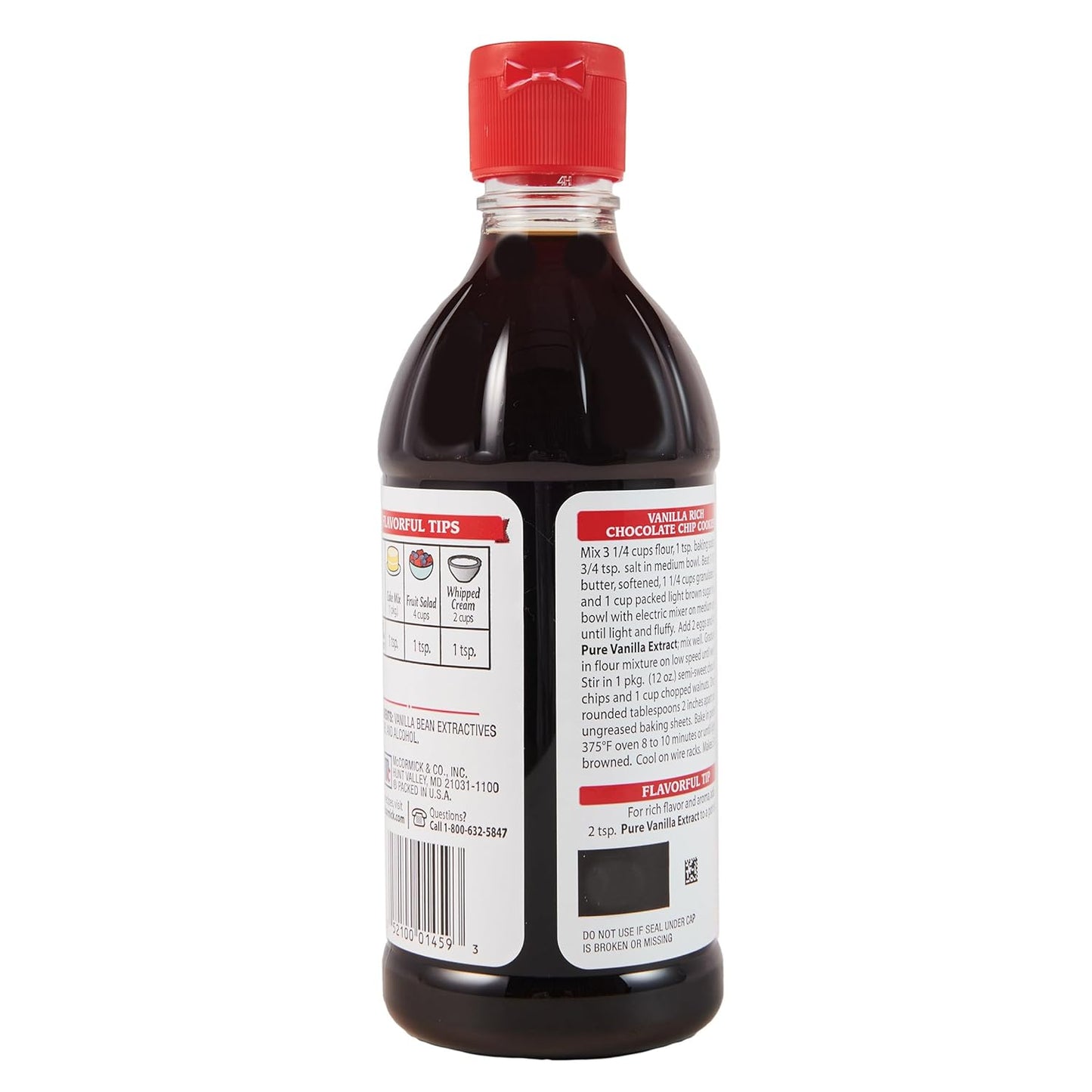McCormick Pure Vanilla Bean Extract for Self-Care Dessert Making, Clean Label Flavoring for Stress-Free Home Cooking