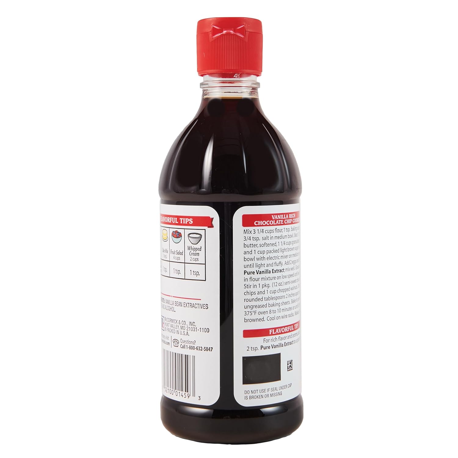 McCormick Pure Vanilla Bean Extract for Self-Care Dessert Making, Clean Label Flavoring for Stress-Free Home Cooking