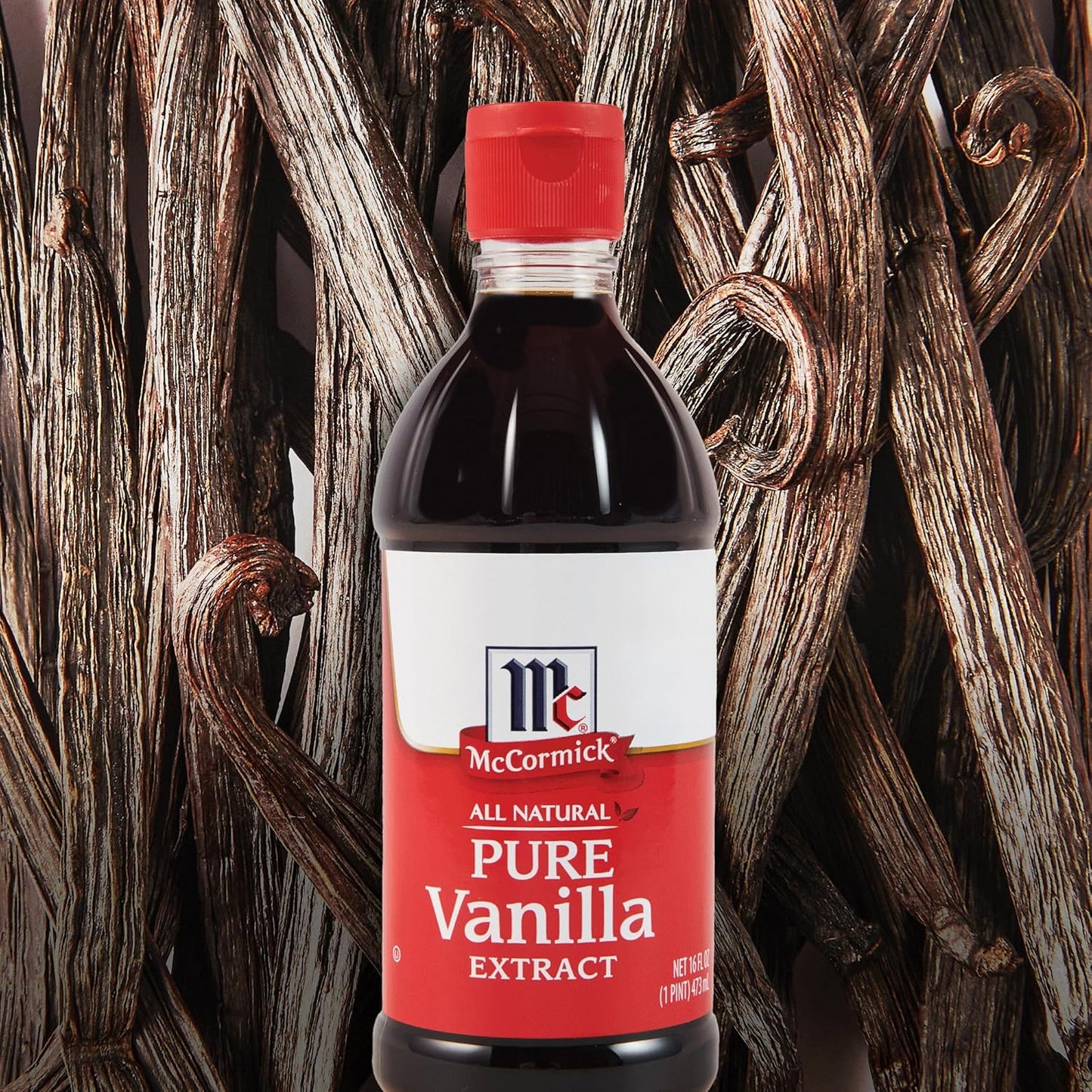 McCormick Pure Vanilla Bean Extract for Self-Care Dessert Making, Clean Label Flavoring for Stress-Free Home Cooking