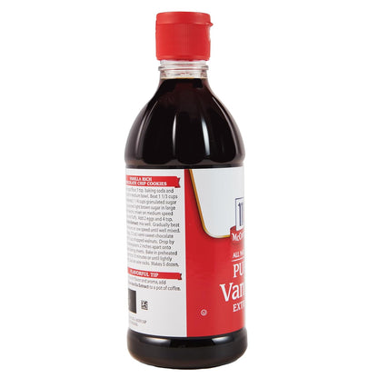McCormick Pure Vanilla Bean Extract for Self-Care Dessert Making, Clean Label Flavoring for Stress-Free Home Cooking