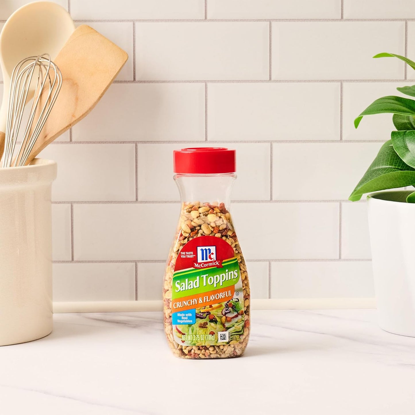 McCormick Salad Toppins Crunchy & Flavorful Wellness Salad Booster, Real Vegetables and Sunflower Seed Crunch