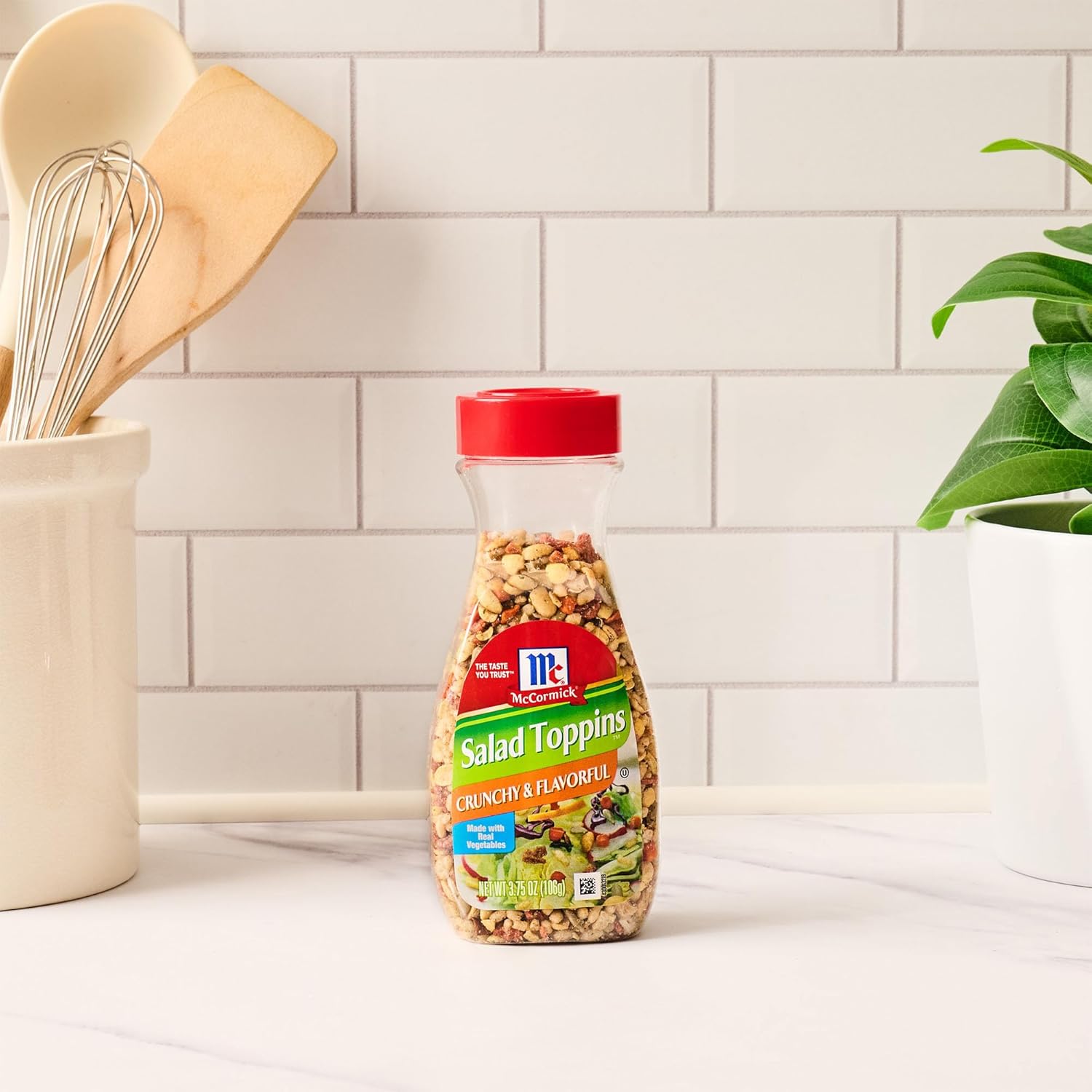 McCormick Salad Toppins Crunchy & Flavorful Wellness Salad Booster, Real Vegetables and Sunflower Seed Crunch