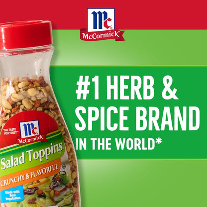 McCormick Salad Toppins Crunchy & Flavorful Wellness Salad Booster, Real Vegetables and Sunflower Seed Crunch