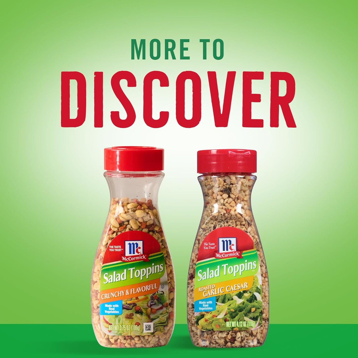 McCormick Salad Toppins Crunchy & Flavorful Wellness Salad Booster, Real Vegetables and Sunflower Seed Crunch