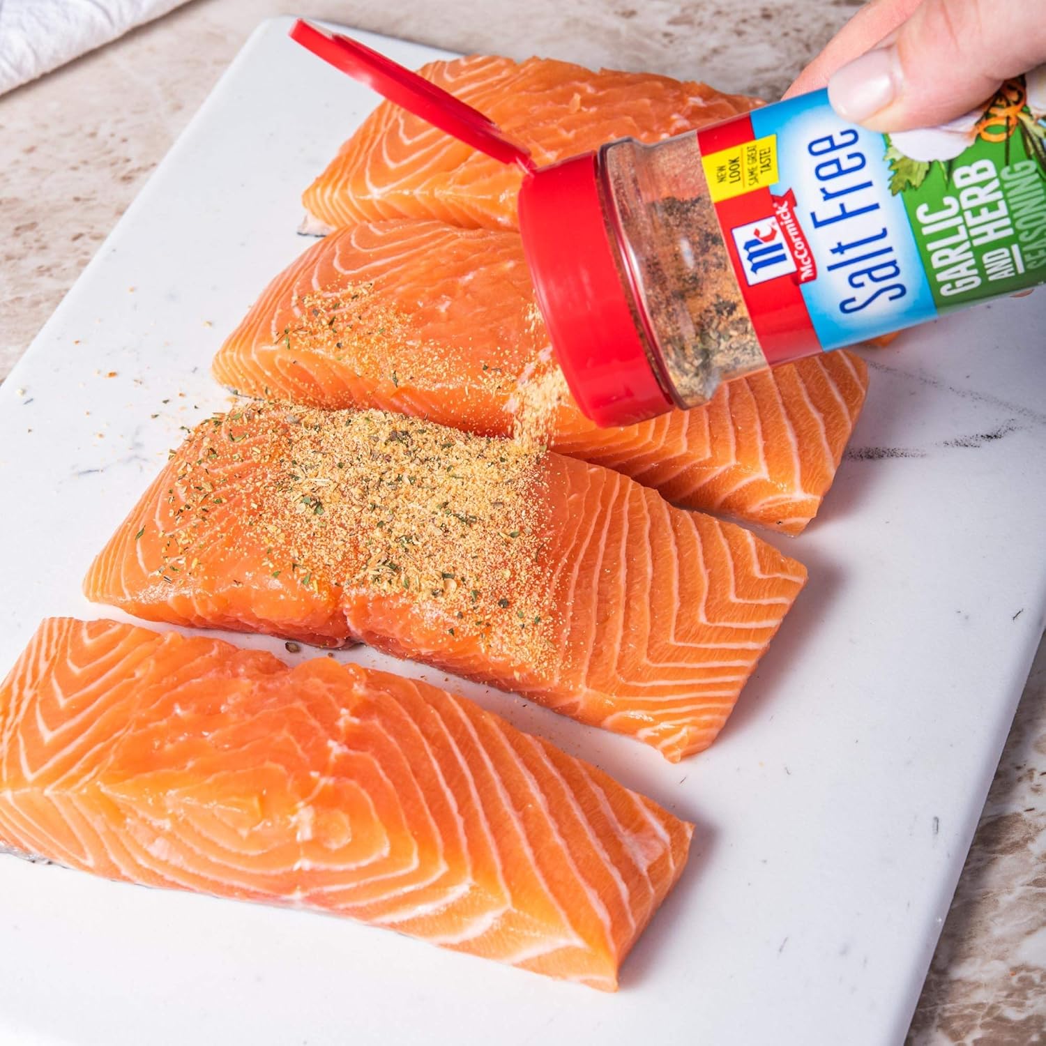McCormick Salt Free Garlic and Herb Seasoning for Intentional Home Cooks Replacing Multiple Spice Jars